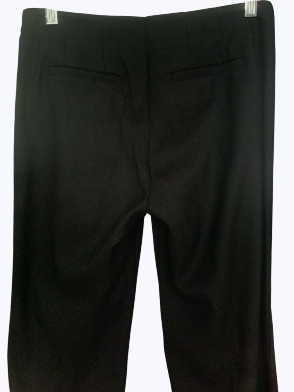 Anthropologie Elevenses Brighton Black Side Button Midrise Trouser Pant NWT SZ 4 - Picture 7 of 14